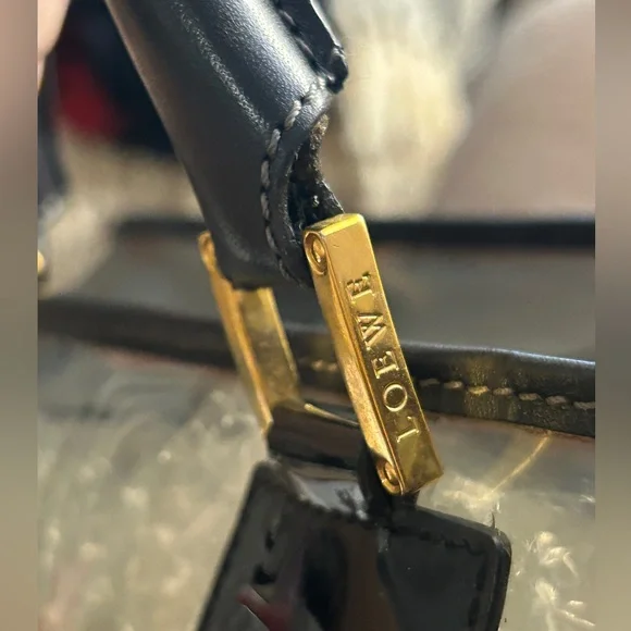 LOEWE LIMITED EDITION Amazona Vinyl Handbag Bag w/ Lock & Key + COA ✨RARE✨